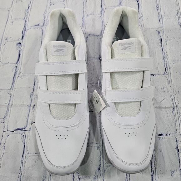 Reebok MENS SIZE 15 Work N Cushion 4.0 FU7360 White Running Shoes Sneakers main image 8